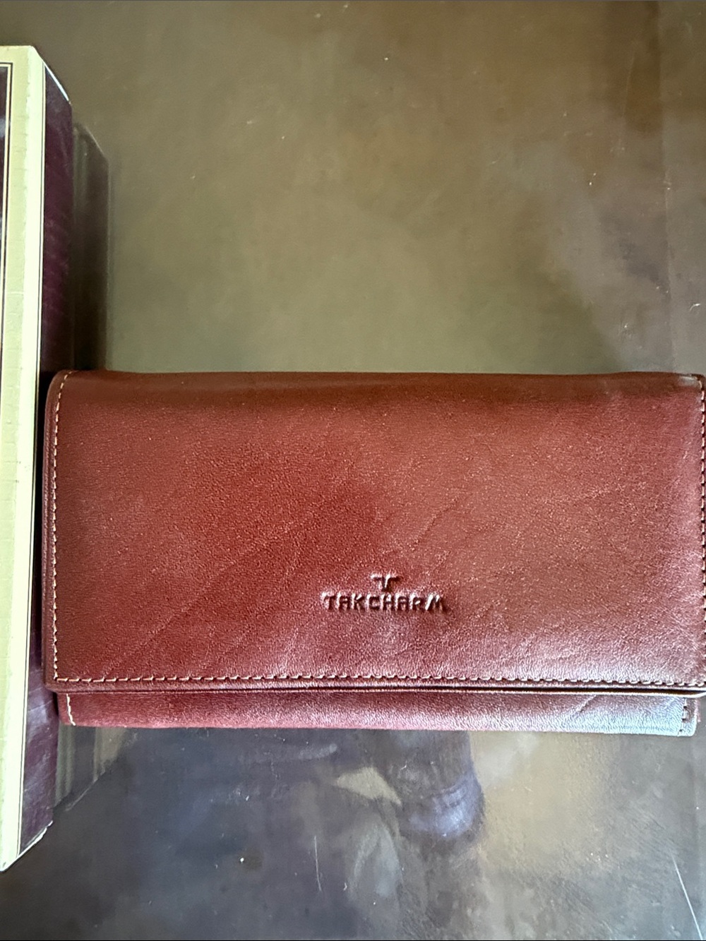 Brown Leather Women's Wallet